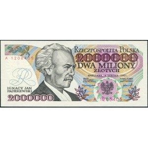 2.000.000 złotych 1992 - A - z błędem
