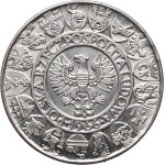 PRL, zestaw 100 złotych 1966, Mieszko i Dąbrówka, obiegowa i próby, DESTRUKT (3szt.)