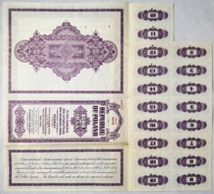 3% Pożyczka Dolarowa Fundingowa 1936, obligacja 500 dolarów - SPECIMEN