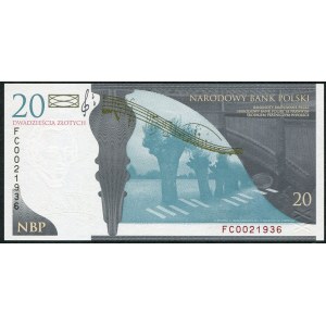 20 złotych 2009, Fryderyk Chopin