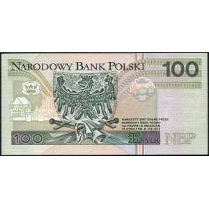 100 złotych 1994 - YC - seria zastępcza
