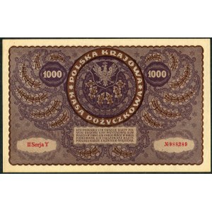 1.000 marek 1919 - II Serja J -