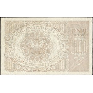 1.000 marek 1919 - III Ser. B. -