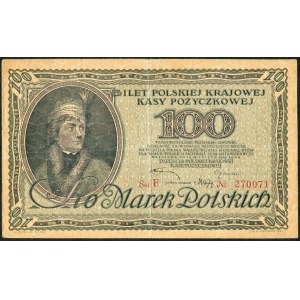100 marek 1919 - Ser. F -