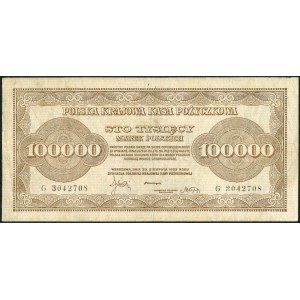100.000 marek 1923 - G -