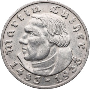 Niemcy, 5 marek 1933 D, Martin Luther