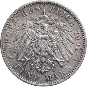 Niemcy, Saksonia, Albert 5 marek 1902 E, Muldenhütten