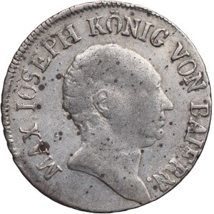 Nemecko, Bavorsko, Maximilián III. Jozef, 6 krejcerov, 1809, Mníchov