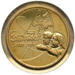 III RP, 2 złote 2000 Solidarność odwrotka