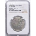 II RP, 5 złotych 1930 Sztandar - STEMPEL GŁĘBOKI