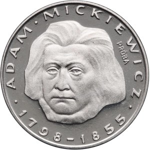 PRL, 100 złotych 1978 Adam Mickiewicz, PRÓBA NIKIEL