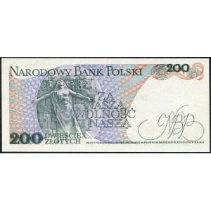 200 złotych 1986 - EA -