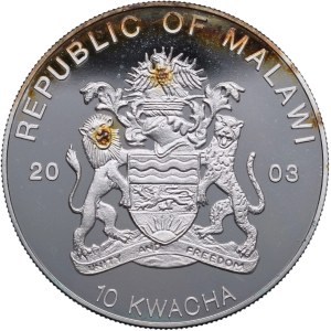 Malawi, 10 kwacha 2003 Jan Paweł II