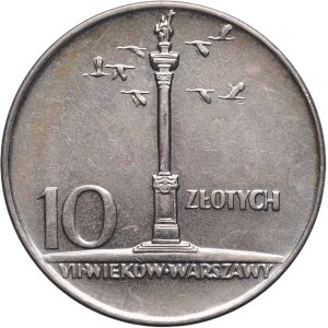 PRL, 10 złotych 1966 Mała Kolumna