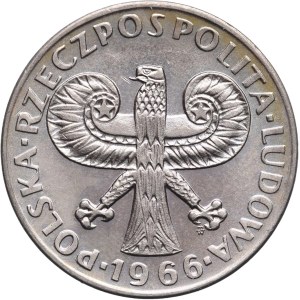 PRL, 10 złotych 1966 Mała Kolumna