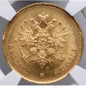 Finlandia/Rosja, Mikołaj II, 20 markkaa 1913 S