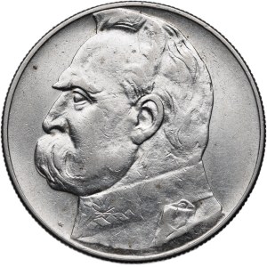 Second Polish Republic, 10 zlotych, 1936, Józef Piłsudski
