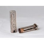 Silver lipstick case