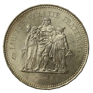 Francja, V Republika, 50 franków 1978 (126)