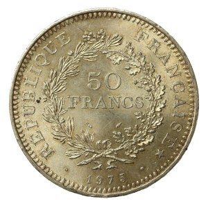 Francia, Quinta Repubblica, 50 franchi 1975 (130)