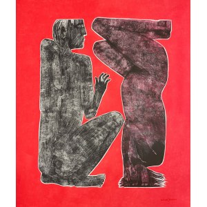 Jolanta JOHNSSON (b. 1955), Desire in Red, 2024