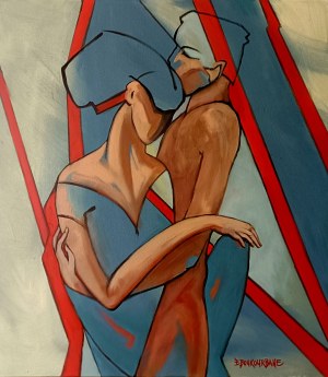 Elżbieta BOUKOURBANE (ur. 1958), Cichy dotyk, 2025