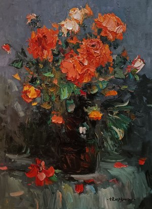 Tetiana RUSAKOVA (ur. 1952), Czerwone róże, 2026