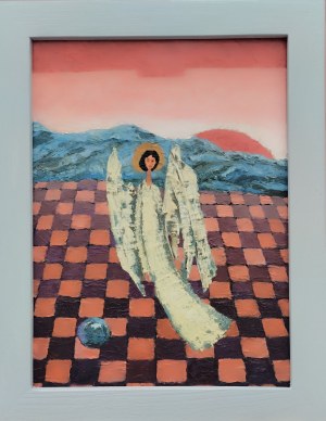 Jan BEMBENISTA (ur. 1962), Anioł w dolinie, 2018