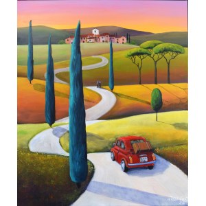 Luiza LOS-PŁAWSZEWSKA (b. 1963), In pursuit of the sun, from the series: Tuscany, 2026