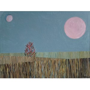Pawel POŚREDNIK (b. 1957), Sunset, Moonrise, 2025