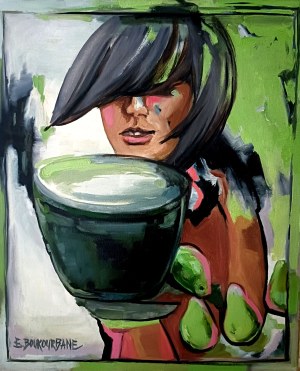 Elżbieta BOUKOURBANE (ur. 1958), Jej portret, 2025
