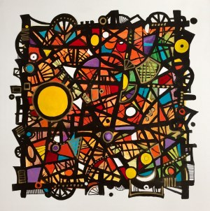 Tetiana RUSAKOVA (ur. 1952), Abstract, 2026