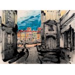 Tetiana OCHEREDKO (born 1985), Old Town Square in Warsaw, 2026