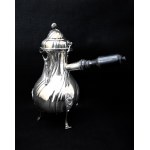 Silver chocolatier, France 19th century.