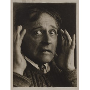 Stanislaw Ignacy Witkiewicz, Witkacy (1885 Warsaw - 1939 Jeziory in Polesie), The Terror of a Madman, photo by Jozef Glogowski, 1931