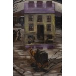 Rafał Malczewski (1892 Kraków - 1965 Montreal), "Railway Station," ca. 1927