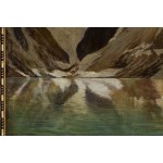 Adam Wadowski, Black Pond below Rysami, 1918