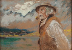 Stanisław Górski (1887 Kościan - 1955 Kraków), Góral nad Morskim Okiem