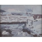 Stanisław Gałek (1876 Mokrzyska near Brzesko - 1961 Zakopane), Bridge over the stream