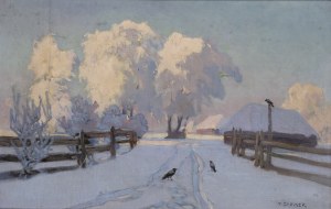 Teodor Ziomek (1874 Skierniewice - 1937 Warszawa), Zima na Podhalu