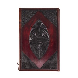 Carved-frame briefcase with Janosik