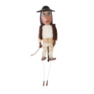 Kazimierz Mikulski (1918 Krakow - 1998 Krakow), Highlander with a ciupaga - theatrical puppet