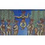 Vytautas Khomich (1910 Kyiv - 1984 Kyiv), Robber Dance, 1937