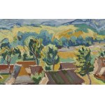 Józef Mularczyk (1916 Witkowice - 2009 Bochnia), Printemps à Podhale