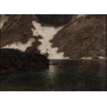 Zefiryn Ćwikliński (1871 Lviv - 1930 Zakopane), "Islet on the Black Pond", 1911 (?)