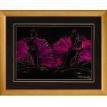 Joanna Sarapata, Two ballerinas in fuchsia, 2026