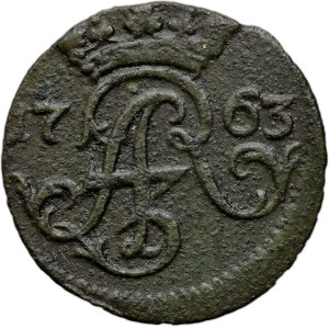 Augustus III, 1763 shellac, Elbląg