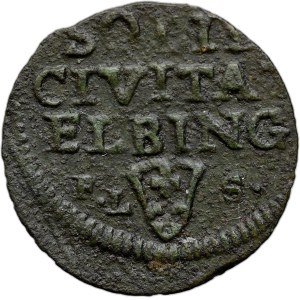 Augustus III, 1763 shellac, Elbląg