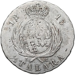 Księstwo Warszawskie, Fryderyk August I, 1/3 talara 1813
