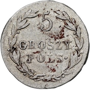Congress Kingdom, Alexander I, 5 groszy 1820, Warsaw
